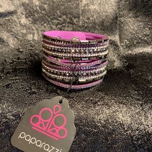Purple Wrap Bracelet